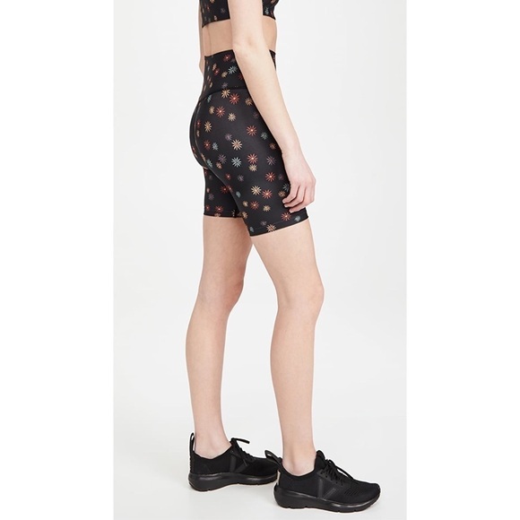 Splits59 Ava High Waist Floral Bike Shorts Large - Picture 4 of 9